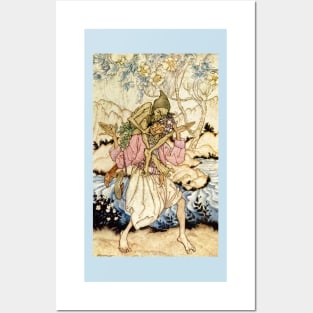 Sinbad - Arthur Rackham Posters and Art